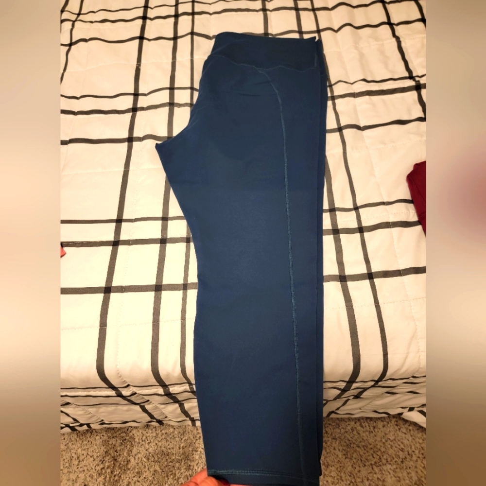 Fabletics Powerhold Navy Leggings